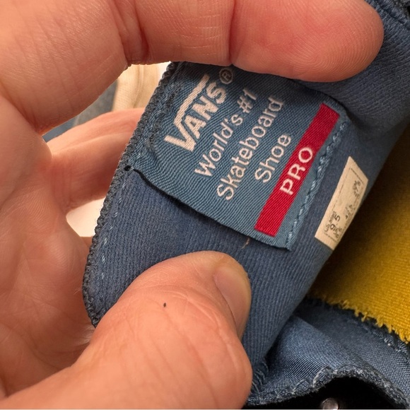 Vans Men’s Blue Suede 9.5 - Picture 4 of 4